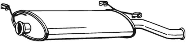 Achterdemper Bosal 135-241