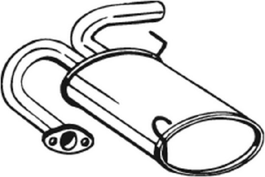 Achterdemper Bosal 145-075