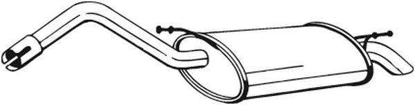 Achterdemper Bosal 154-065