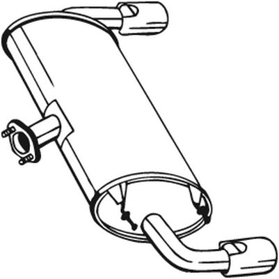 Achterdemper Bosal 171-029