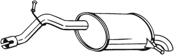 Achterdemper Bosal 190-085