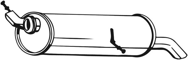 Achterdemper Bosal 135-075