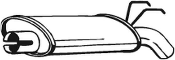 Achterdemper Bosal 200-499