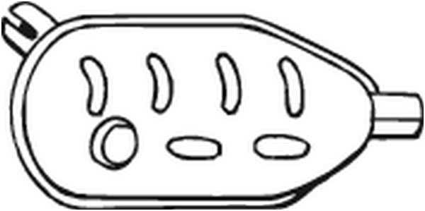 Middendemper Bosal 200-627