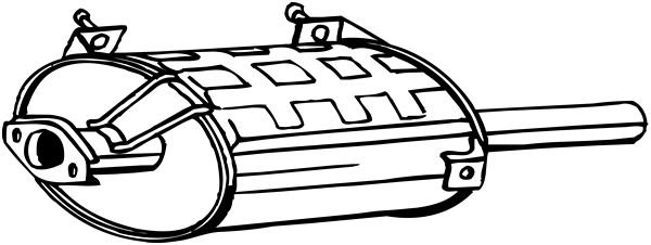 Achterdemper Bosal 219-093