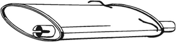 Achterdemper Bosal 235-009