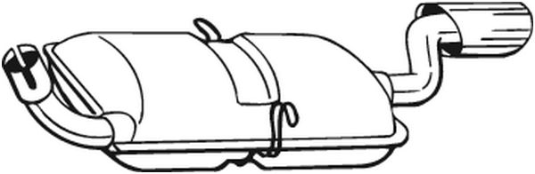 Achterdemper Bosal 235-193