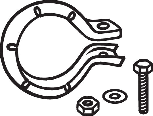 Ophangrubber Bosal 250-003