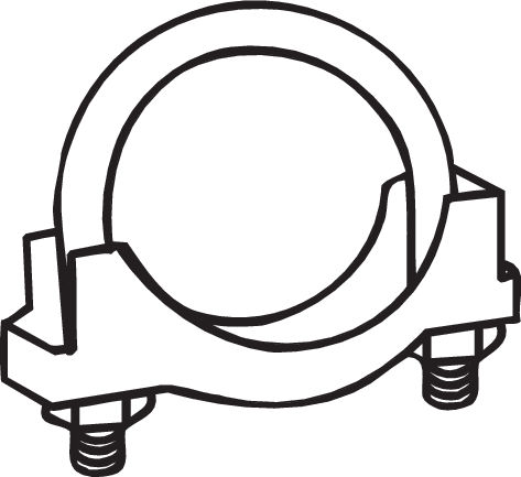 Bosal Uitlaatklem 250-155