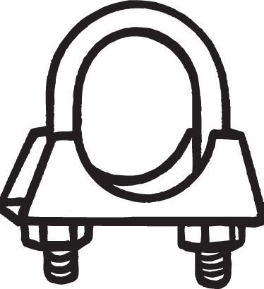 Uitlaatklem Bosal 250-845