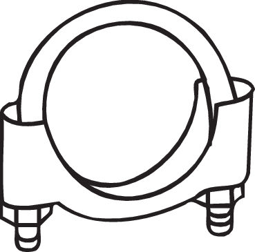 Bosal Uitlaatklem 250-245