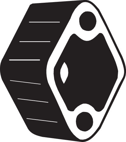 Ophangrubber Bosal 255-884