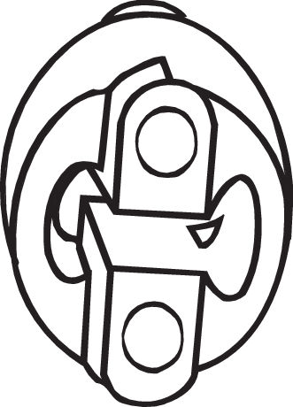 Ophangrubber Bosal 255-381