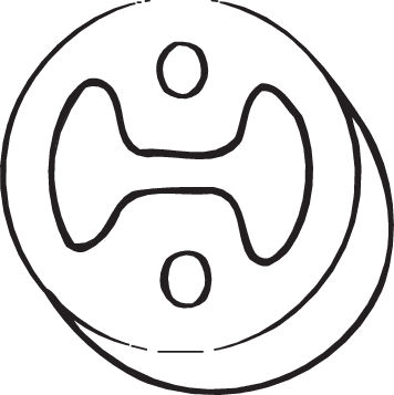 Ophangrubber Bosal 255-393