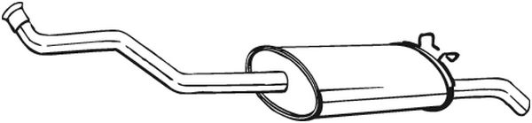 Achterdemper Bosal 278-221