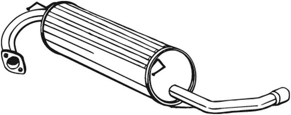 Achterdemper Bosal 278-839