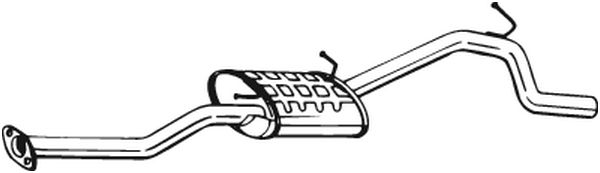 Achterdemper Bosal 283-455