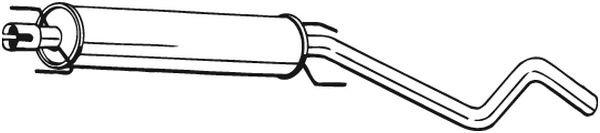 Middendemper Bosal 286-743