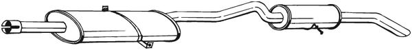 Achterdemper Bosal 287-333