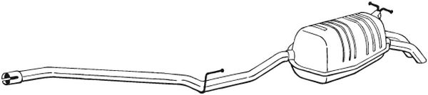 Achterdemper Bosal 289-119