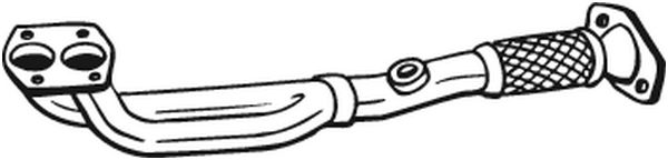 Uitlaatpijp Bosal 750-067