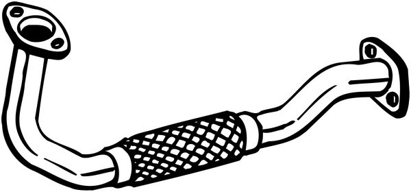 Uitlaatpijp Bosal 750-435