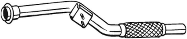Uitlaatpijp Bosal 800-003