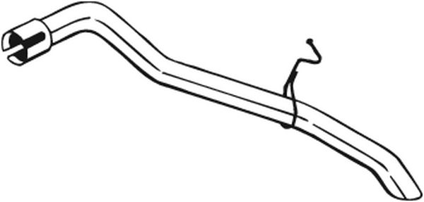Uitlaatpijp Bosal 840-173