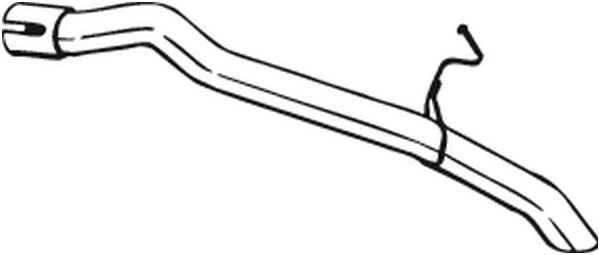 Uitlaatpijp Bosal 840-001