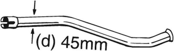 Reparatieset, katalysator Bosal 889-143