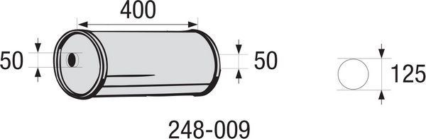 Bosal Middendemper, universeel 248-009