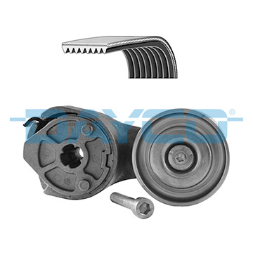 Poly V-riemen kit Dayco KPV027HD