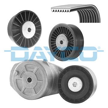 Poly V-riemen kit Dayco KPV031HD