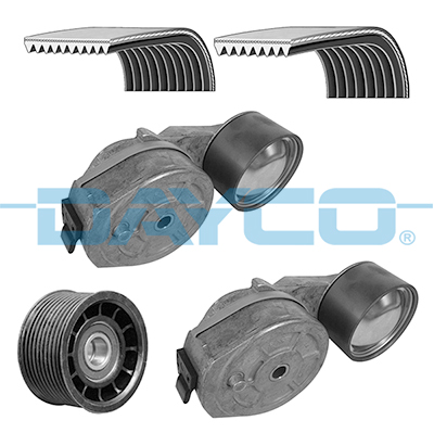 Poly V-riemen kit Dayco KPV155HD