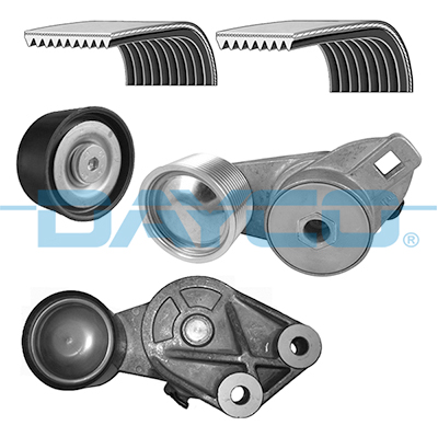 Poly V-riemen kit Dayco KPV161HD