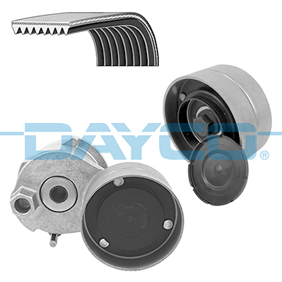 Poly V-riemen kit Dayco KPV163HD