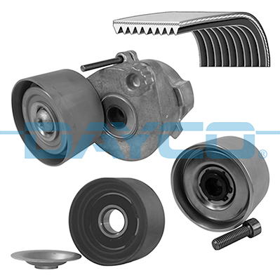Poly V-riemen kit Dayco KPV164HD