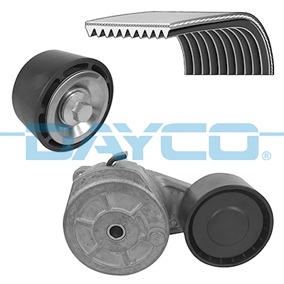 Poly V-riemen kit Dayco KPV169HD