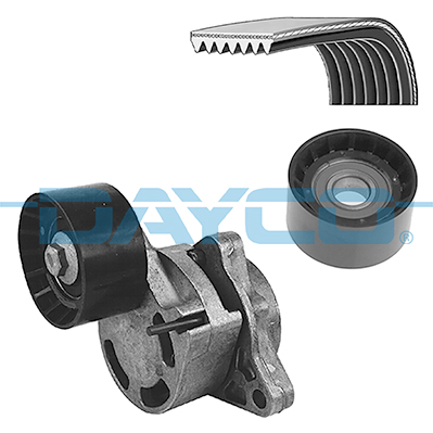 Poly V-riemen kit Dayco KPV187