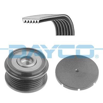 Poly V-riemen kit Dayco KPV216