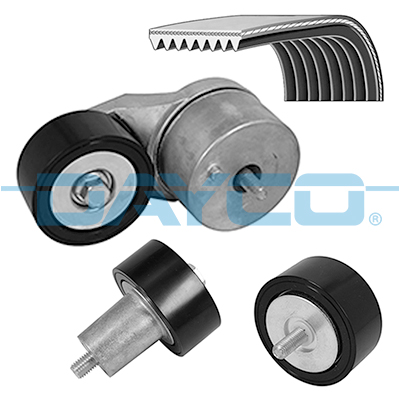 Poly V-riemen kit Dayco KPV241HD