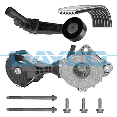 Poly V-riemen kit Dayco KPV282