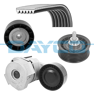 Poly V-riemen kit Dayco KPV341