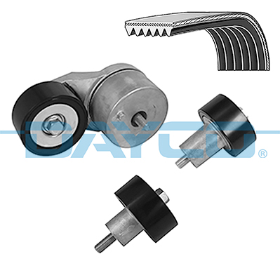 Poly V-riemen kit Dayco KPV422HD