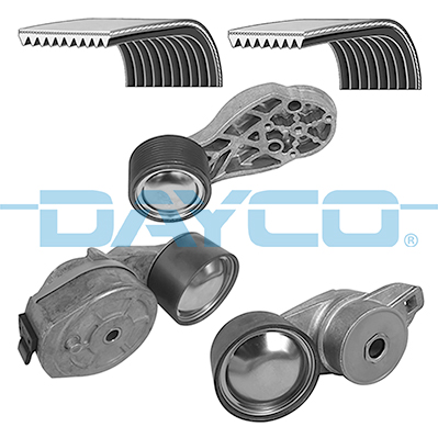 Poly V-riemen kit Dayco KPV430HD