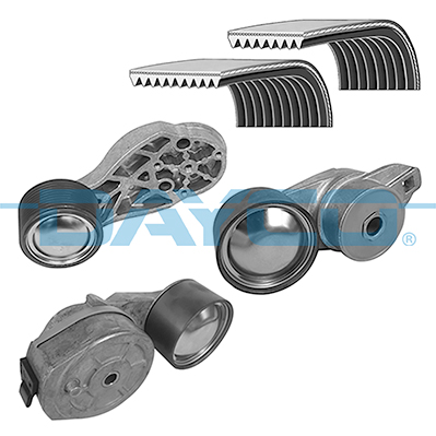 Poly V-riemen kit Dayco KPV431HD