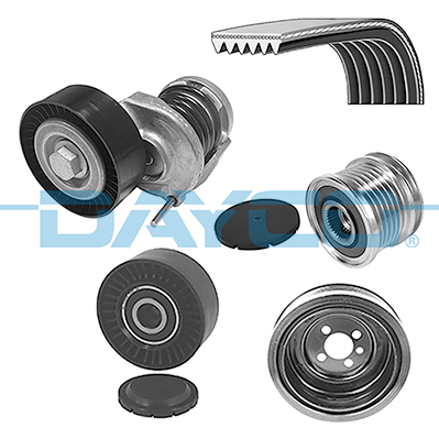 Poly V-riemen kit Dayco KPV575