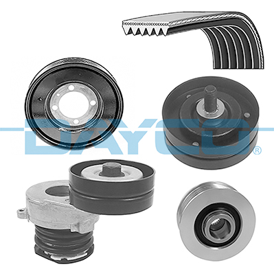 Poly V-riemen kit Dayco KPV609