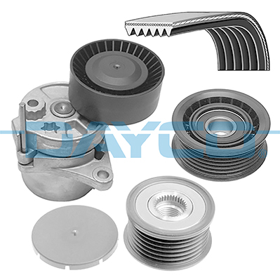 Poly V-riemen kit Dayco KPV649
