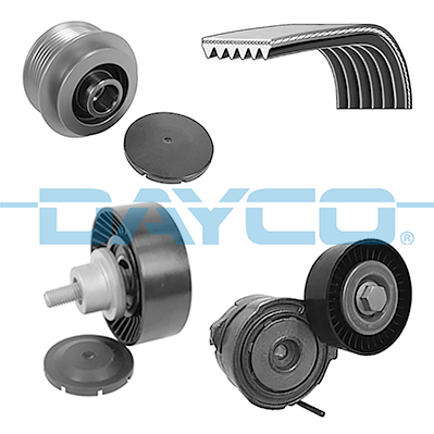 Poly V-riemen kit Dayco KPV832